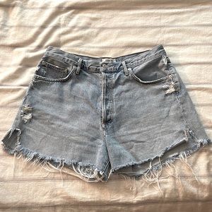 AGOLDE Rigid Denim Shorts Size 32